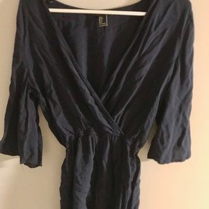 Forever 21 dark blue romper